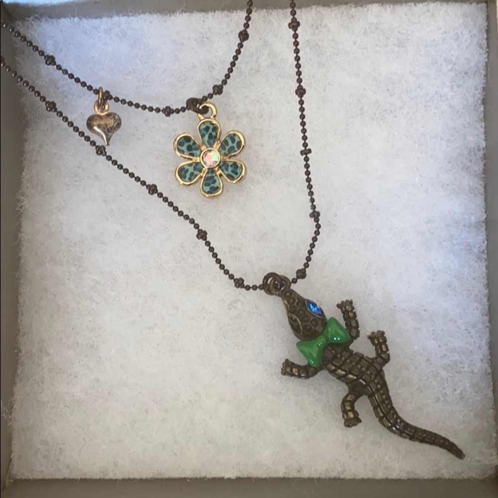 Betsey Johnson Alligator Necklace